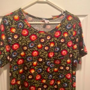 Lularoe coral dress. Size medium